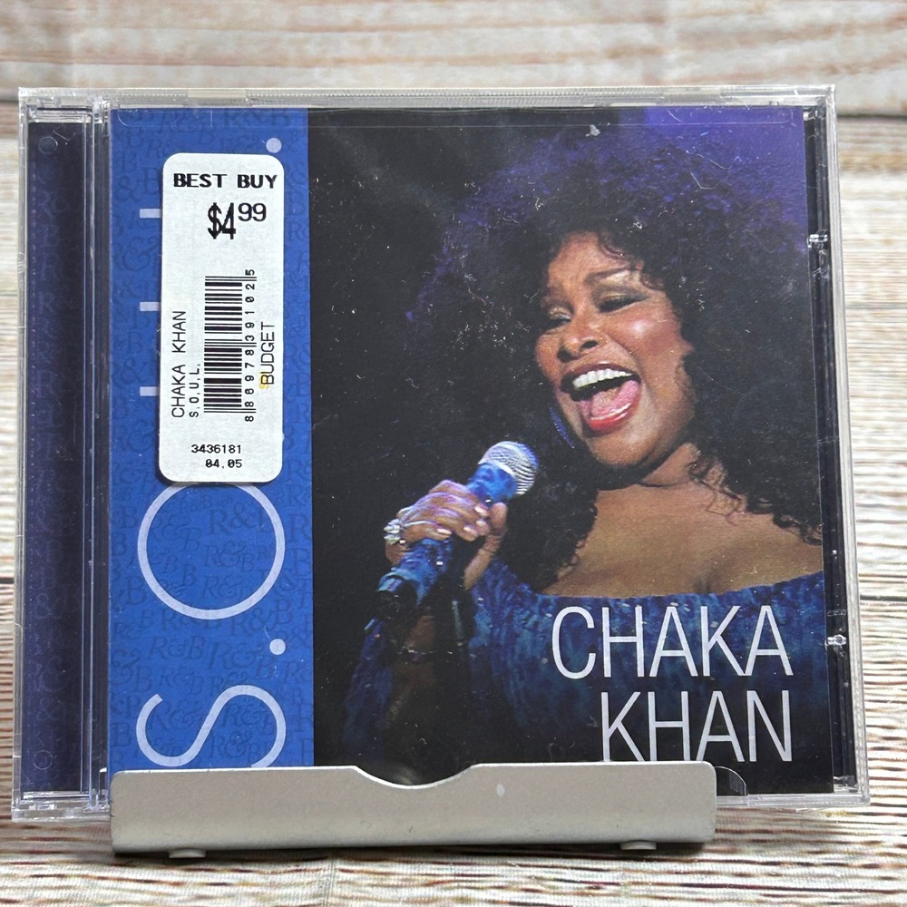 Chaka Khan S.O.U.L. CD Sony Music New Sealed Soul Funk R&B Hits